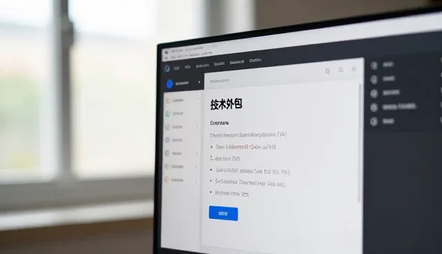 技术外包服务中的使用与维护建议